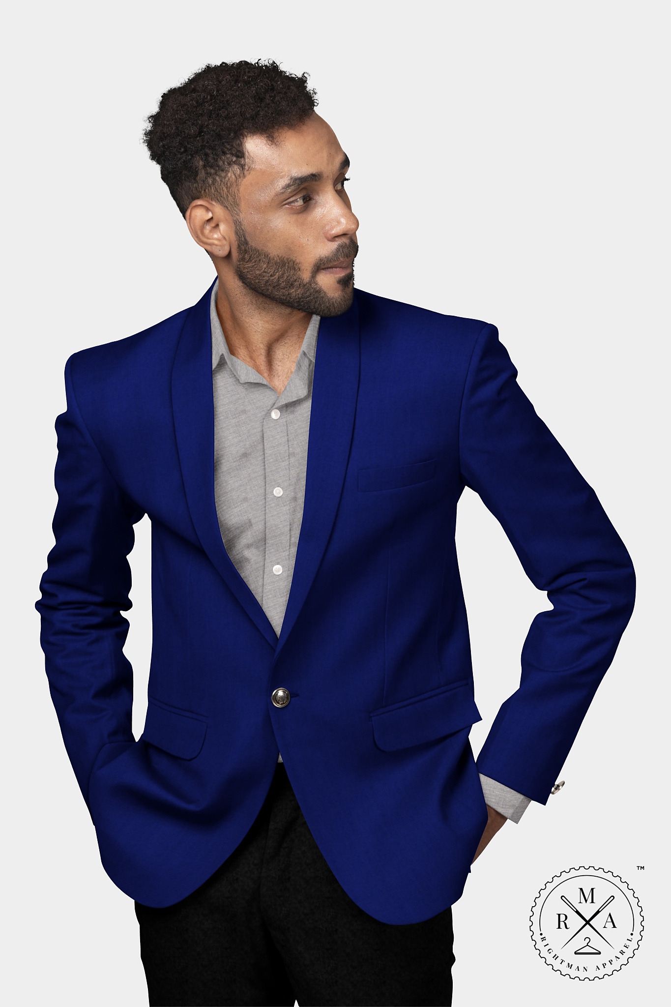 Solid Blue TR Blazer SU41